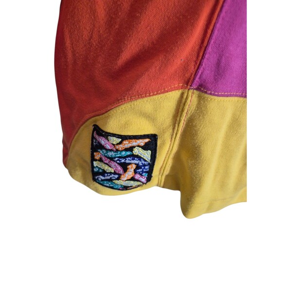 Victoria's Secret VTG 90s Y2K Sweatshirt Color Blocked Pullover Sweatshirt Sz S - Picture 2 of 6